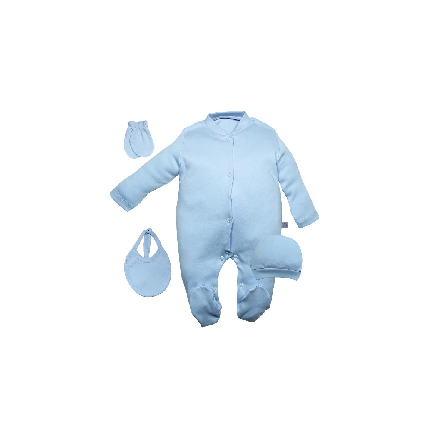 

Комбинезон с простыми пинетками для преждевременных детей 50 cm