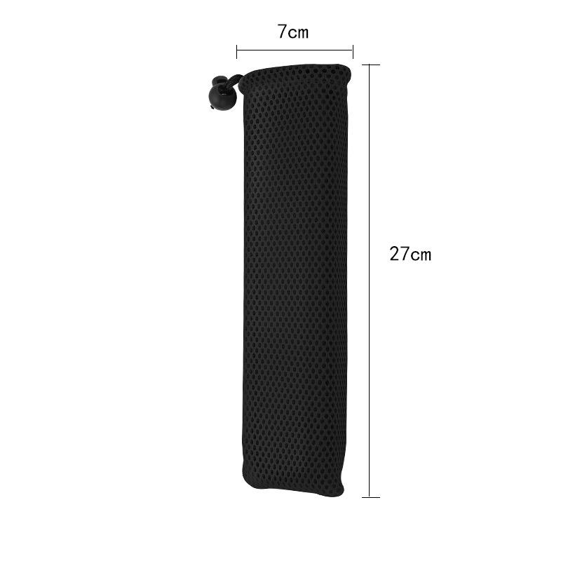 Portable Travel Cutlery Bag - Drawstring Cloth Sleeve for Chopsticks, Knife, Fork & Spoon