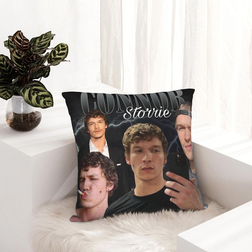 Connor Storrie Heated Rivalry Vintage Pillowcase Soft Polyester Cushion Cover Decoration Pillow Case Cover Home Square 45*45Cm