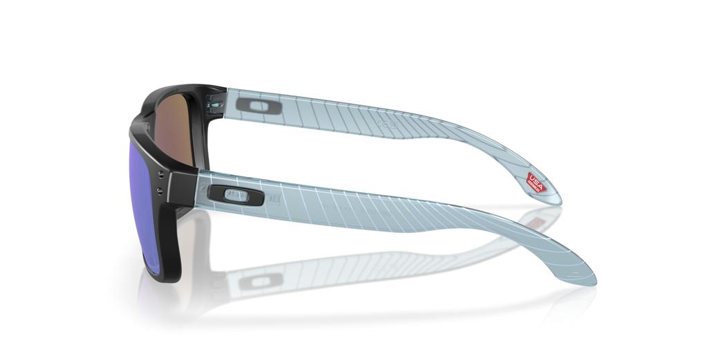 Oakley OJ9007 HOLBROOK XS Matte Trans Stonewash SAPPHIRE Polarized 53mm Kids' Sunglasses, Frame/Prizm Lens,