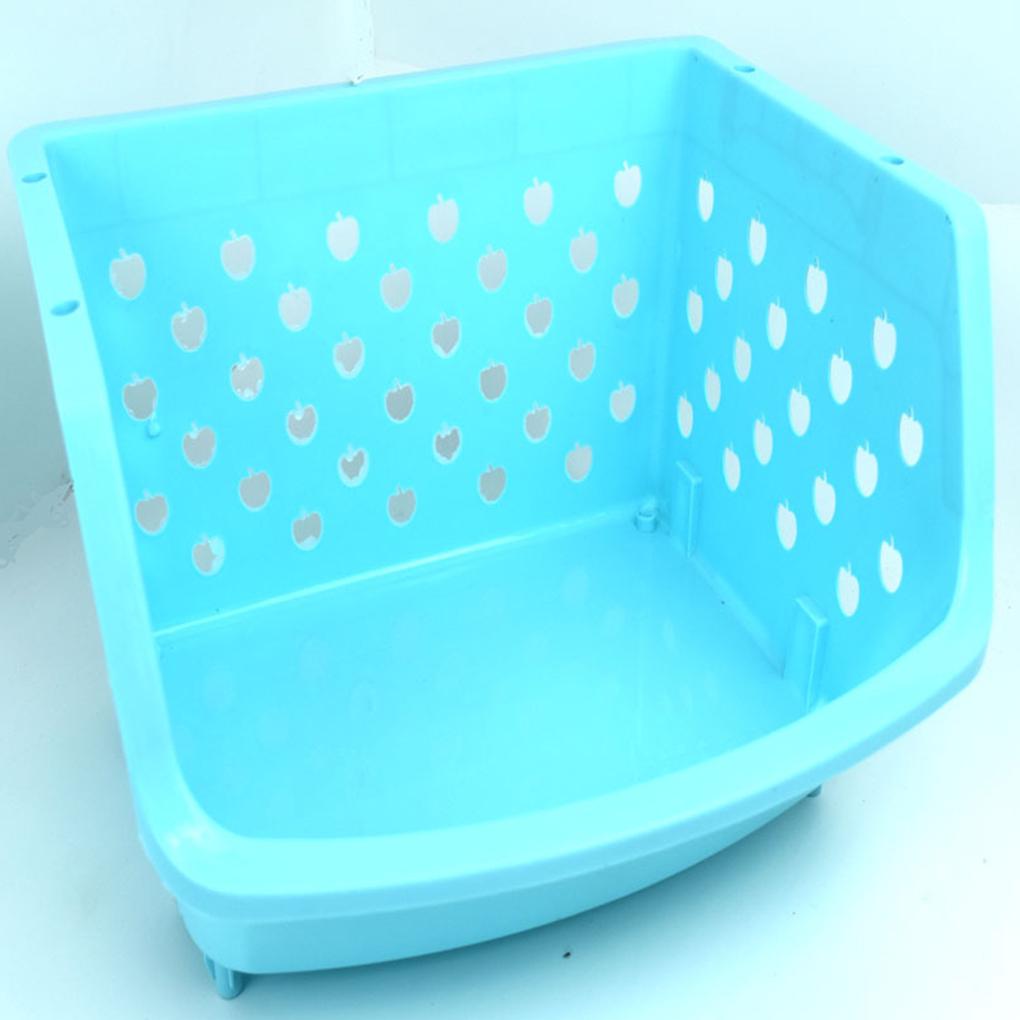 Kitchen Storage Rack Organizer Bathroom Shower Holder Shelf Basket