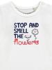 Girls' baby long-sleeved blouse, white Kanz