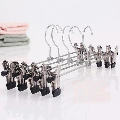 Für den Heimgebrauch, rutschfester Kunststoff-Hosenbügel für Erwachsene, 10 kaufen, 10 gratis erhalten!