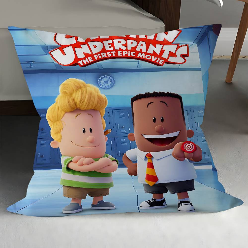 

C-Капитан U-Трусы Дизайн Наволочки Чехол для Подушки Декор Праздничный Декорати 12x12Inch