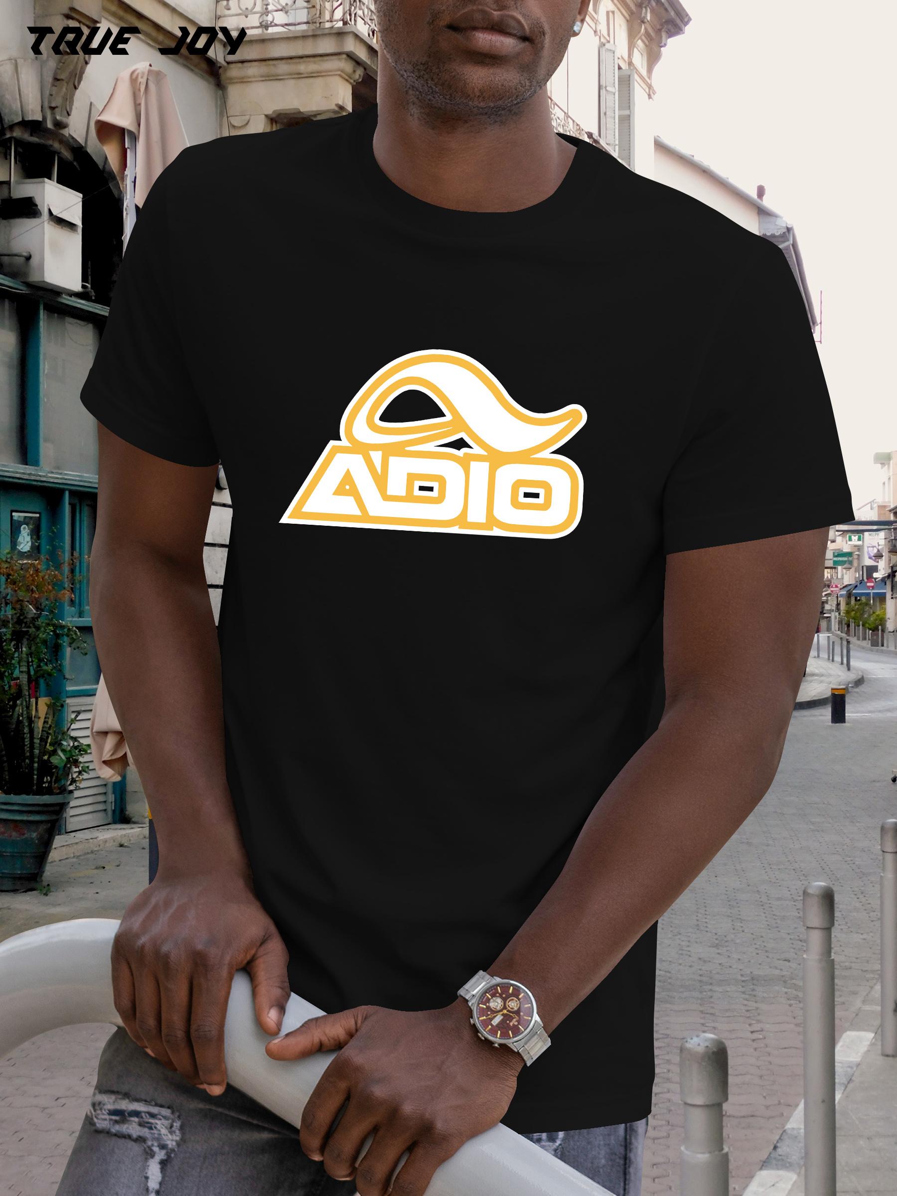 

[Everyday Comfort] adio Graphic T-shirt - Breathable Quick-Dry S