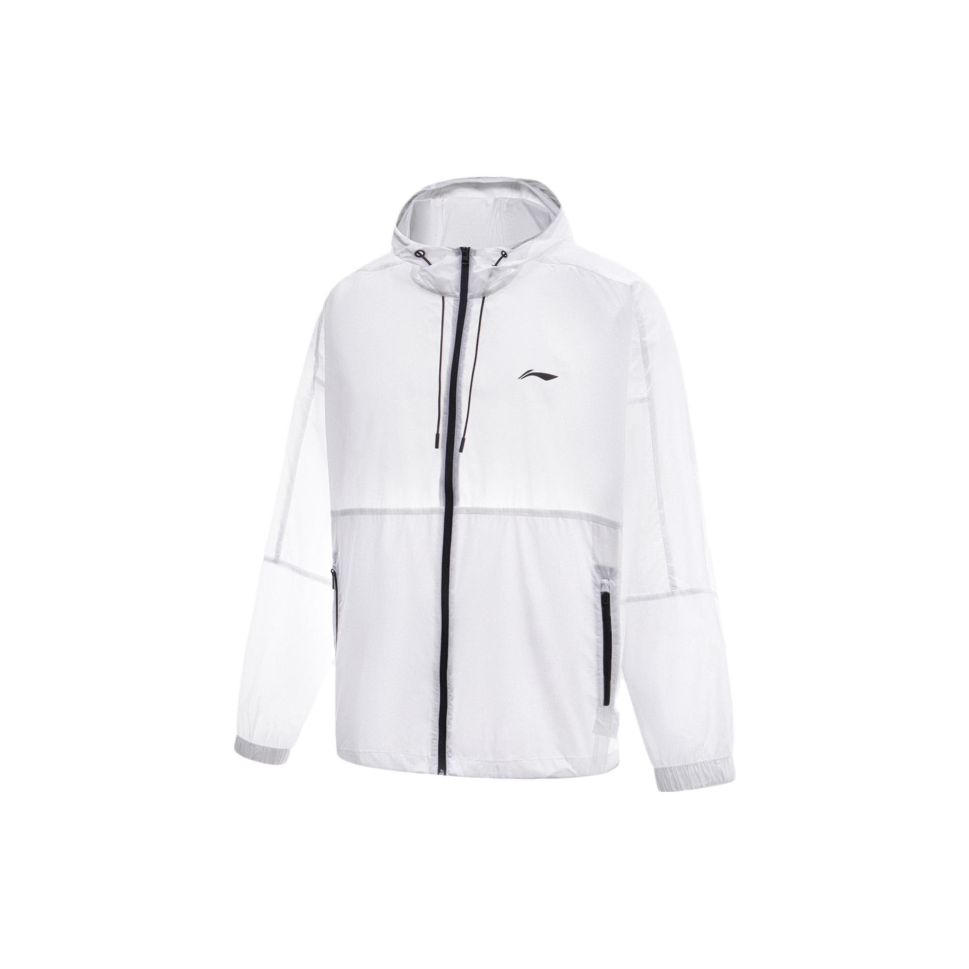 Li Ning Одежда с защитой от солнца Smoothie Унисекс Стандартная Белый AFDU831-5 2XL