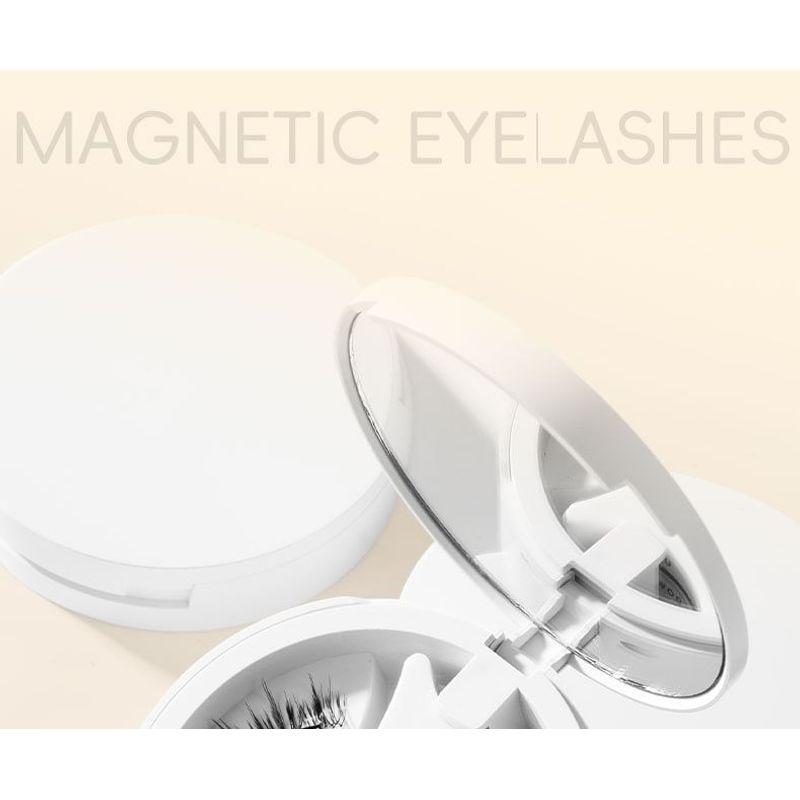 Miumi - Set: Natürliche Kreuz-Magnet-Falsche Wimpern + Applikator