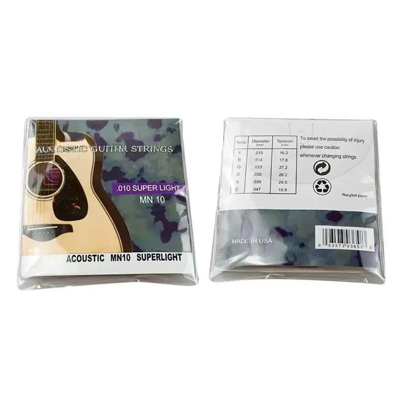 Gibson EB Phosphor Bronze Folk & Nickel-Plated Electric Guitar Strings