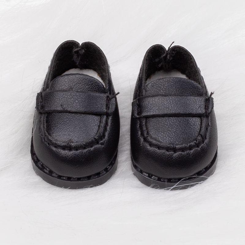 10CM Cotton Doll Shoes: Labubu's Macaron Leather Shoes