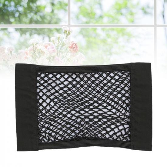 Vehicle Isolation Storage Net Bag Trunk Organizer Car Seat Back Pouch