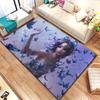 Bivariate ghostblade beautiful Painting Carpet for Living Room Large Area Rug Black Soft Carpet Home Decoration Mats Boho Rugs