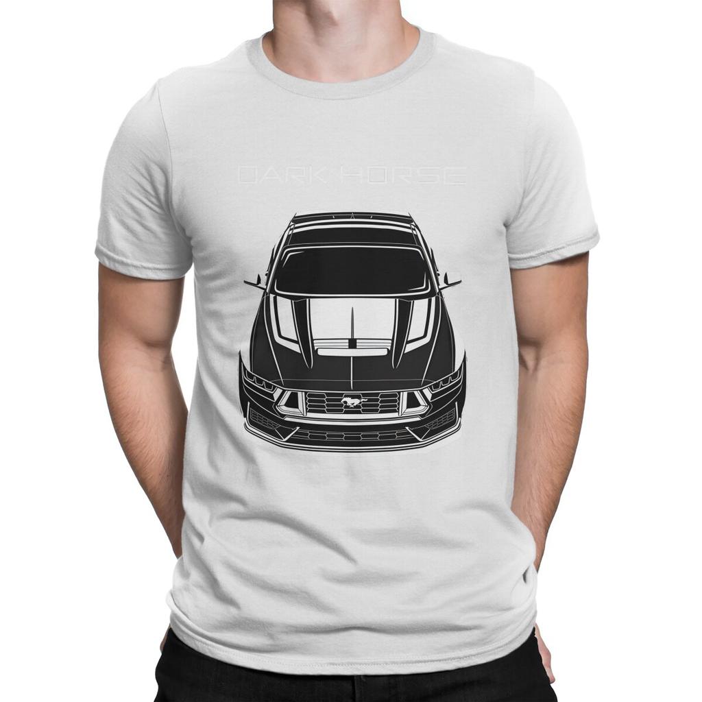 Horse 2024 Tshirts Unisex Horse Mustang Vintage Cotton Tees Crewneck Short Sleeve T Shirts Gift Idea Clothes