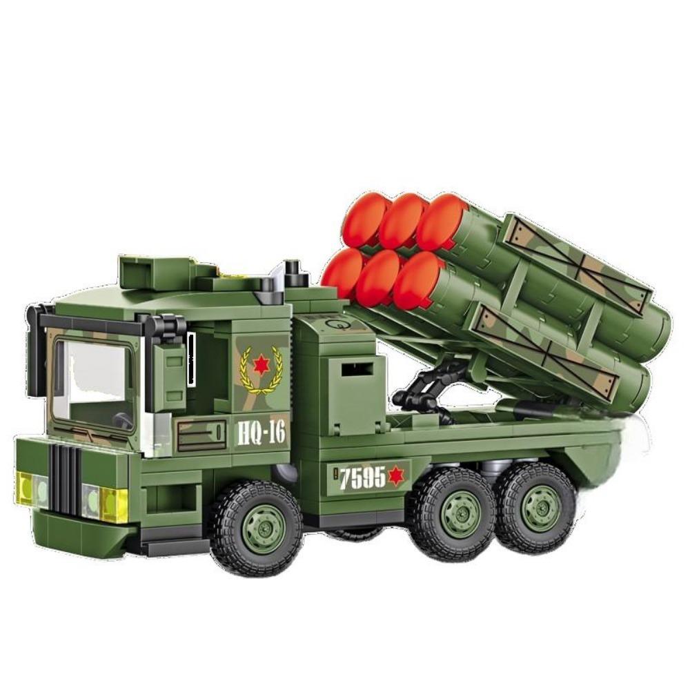 Technical Military Series Building Blocks City DF-41 Missile Vehicle Type 99 Main Battle Tank Model Bricks Toy for Kids Gift