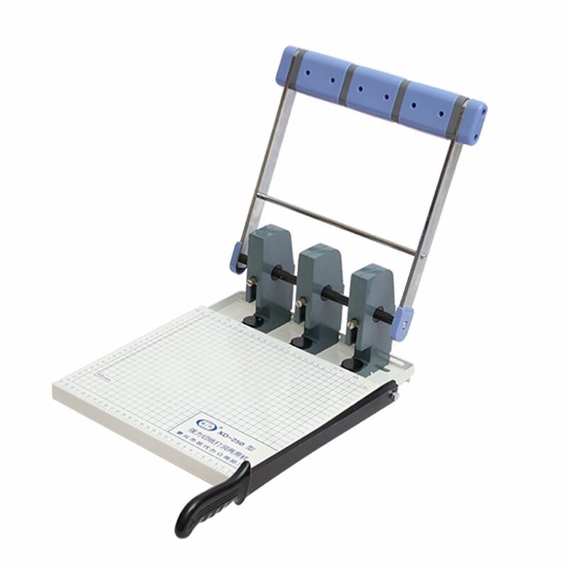 Modern XD-250 Three-Hole Punch & Paper Cutter