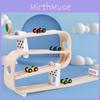 Wooden Speed Glider Track Car Toy For Kids Educational Playroom