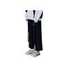 Li Ning Logo Einfarbig Gerades Bein Lange Stricksporthose Unisex Hose Schwarz AYKR992-2