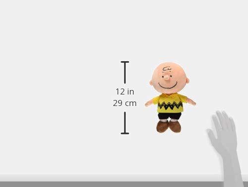 Nakajima Corporation PEANUTS SNOOPY Soft Plush Toy Charlie Brown, Small, 131393-19