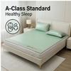 Wormwood Ice Silk Cooling Mat Set, Fitted/Flat Sheet, 2/3-Piece Mattress Protector for Summer Air-Conditioned Rooms