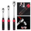 Adjustable Torque Wrench Steel Construction Ergonomic Grip For Automotive Repair And Mechanical Assembly