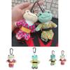 Cute Kimono Smiling Big Eyes Frog Plush Toy Keychain Pendant For Backpack And Gift