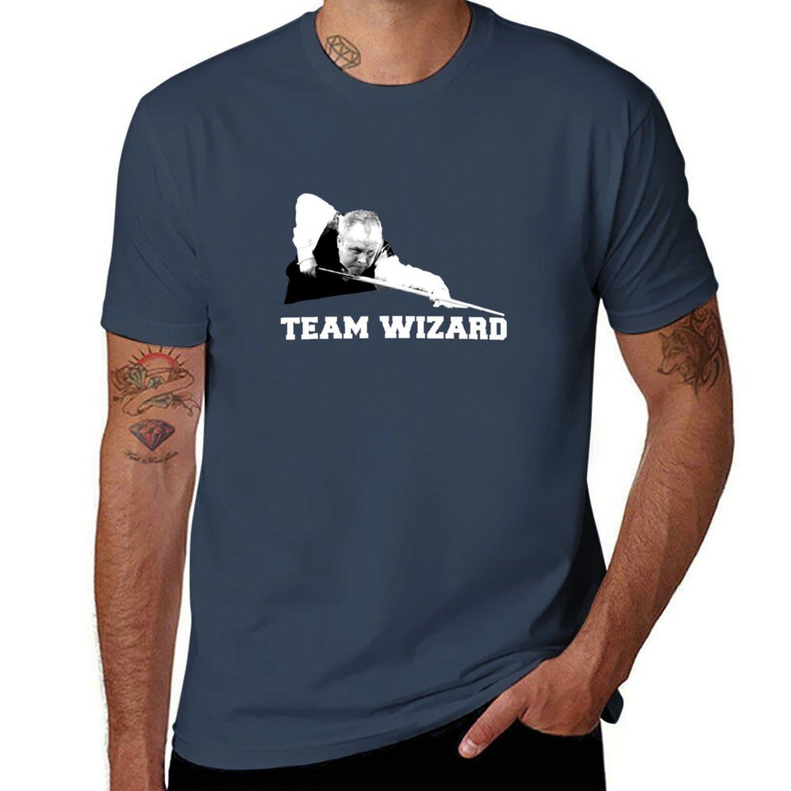 Snooker Team Wizard (John Higgins Fans) Tshirt Novelty Graphic Tee Shirt S