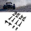 RC Car Suspension Arm Aluminum Alloy Front Rear Suspension Arm Steering Cup Rear Axle Holder Set Upgraded Parts for MJX 14210 14209 1Celsius14 RC Car