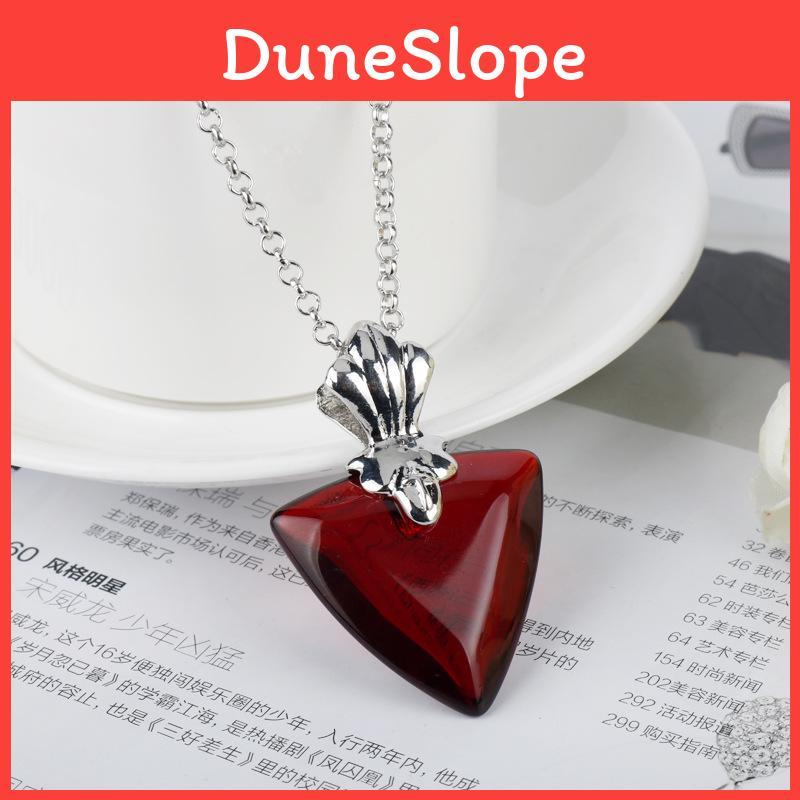 Fate Night Tohsaka Rin Collectors Edition Necklace With Heartshaped Pendant For Fans