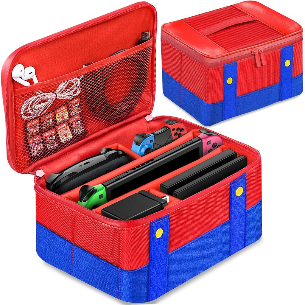 Switch Case with OLED Nintendo Switch Switch Storage Cute Switch Carrying Switch Storage Bag [Compatible Switch/Switch Model] Case, Bag, Case,