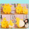 Adorable Yellow Duck Plush Toy Soft Stuffed Animal Pillow Perfect Bedtime Companion Gift