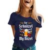 Oktoberfest Letter Print T-Shirt for Men Women, Casual Short Sleeve Tee