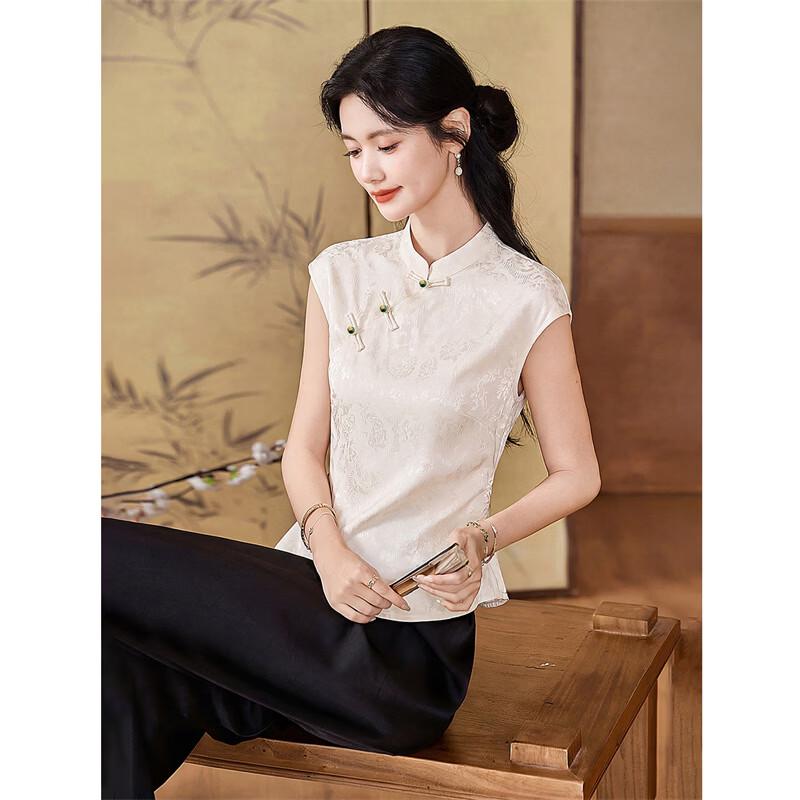 Women s New Chinese Style Sleeveless Blouse XL