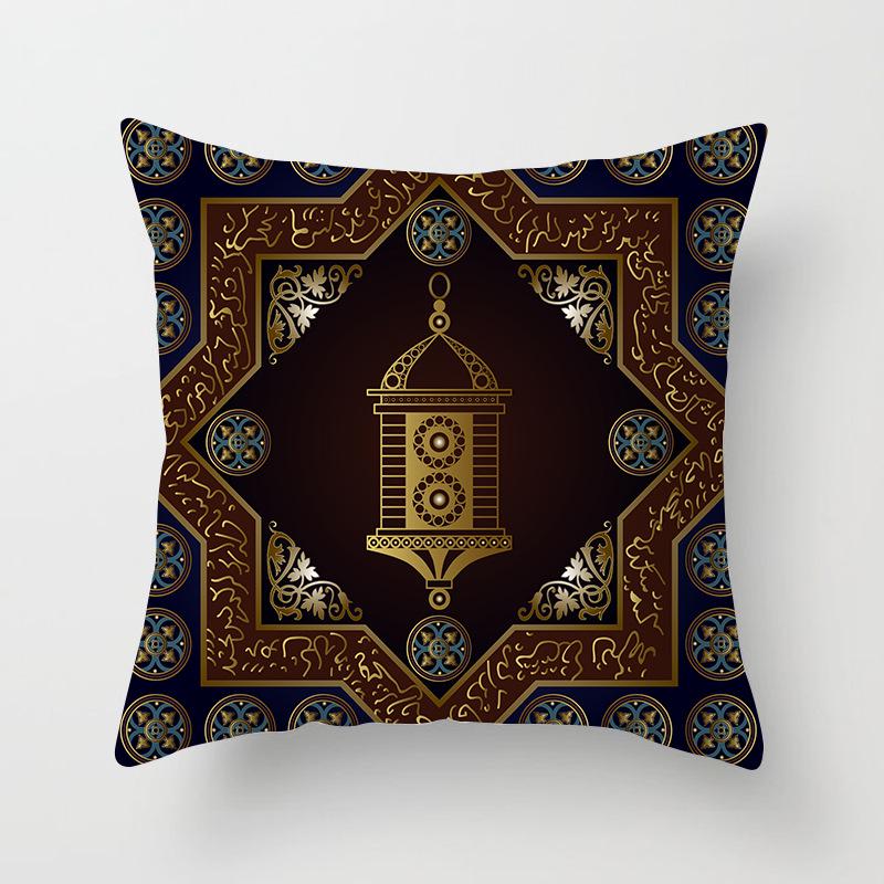 Holiday Throw Pillow Cover Home Textile Decorative Square Soft Sofa Waist Pillow Seat Covers Digital Print Cushion Case 45x45cm