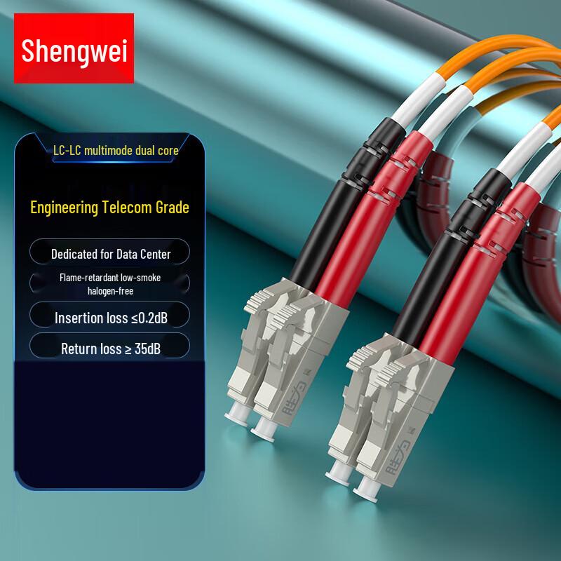 Shengwei Multimode Duplex Fiber Optic Patch Cable