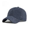Vintage Corduroy Baseball Cap Women Men Autumn Winter Warm Solid Color Hat Korean Style Simple Adjustable Snapback Sun Cap