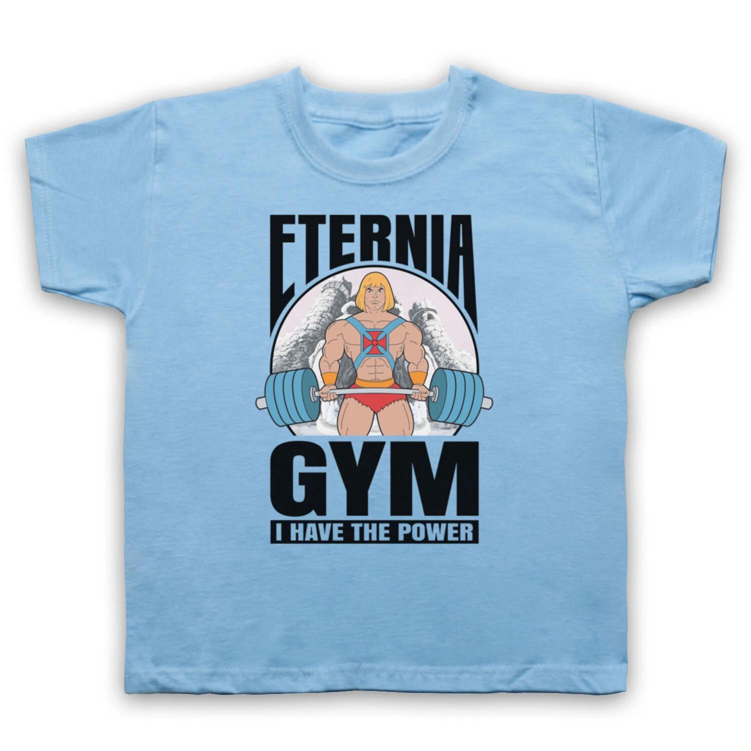 ETERNIA GYM ПАРОДИЯ НА ХИ-МЕН У МЕНЯ ЕСТЬ СИЛА НЕОФИЦИАЛЬНАЯ ДЕТСКАЯ Футболка 110