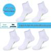 Men's Breathable Cotton Mid-Calf Socks - Sweat-Absorbent, Versatile Business & Sports Wear for All Seasons