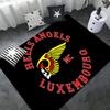 Hell Angels Vintage Motorcycle Doormat Non Slip Bathroom Toilet Mats Bedroom Rug Nordic Home Decor