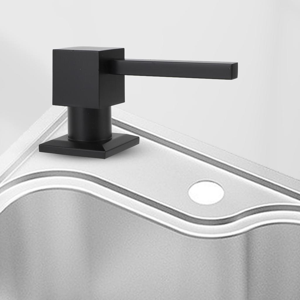 Soap Dispenser for Kitchen Sink, Built in Sink Soap Dispenser with 39.4in Silicone Extension Tube Kit, Countertop Soap Dispenser Pump, Say Goodbye to