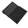 Folding Solar Panel with USB Port 5.5V 20W Monocrystalline High Efficiency IP65 Waterproof for Outdoor Camping Black