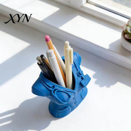 Medical Staff Gift Nurse Uniform Pen Holder, 3D Printed Theme Desk Organizer for Doctor Holder Pens Makeup Brushes Small Stationery, Decorative Female