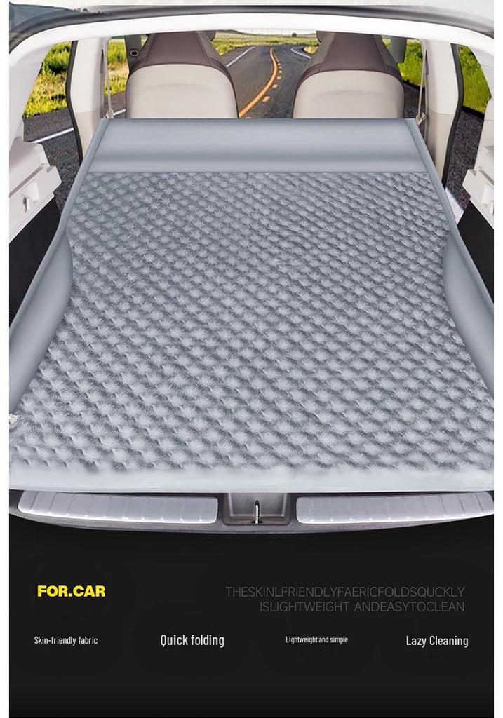 Automatic Inflatable Car Bed - Rear Seat & SUV Trunk Mattress