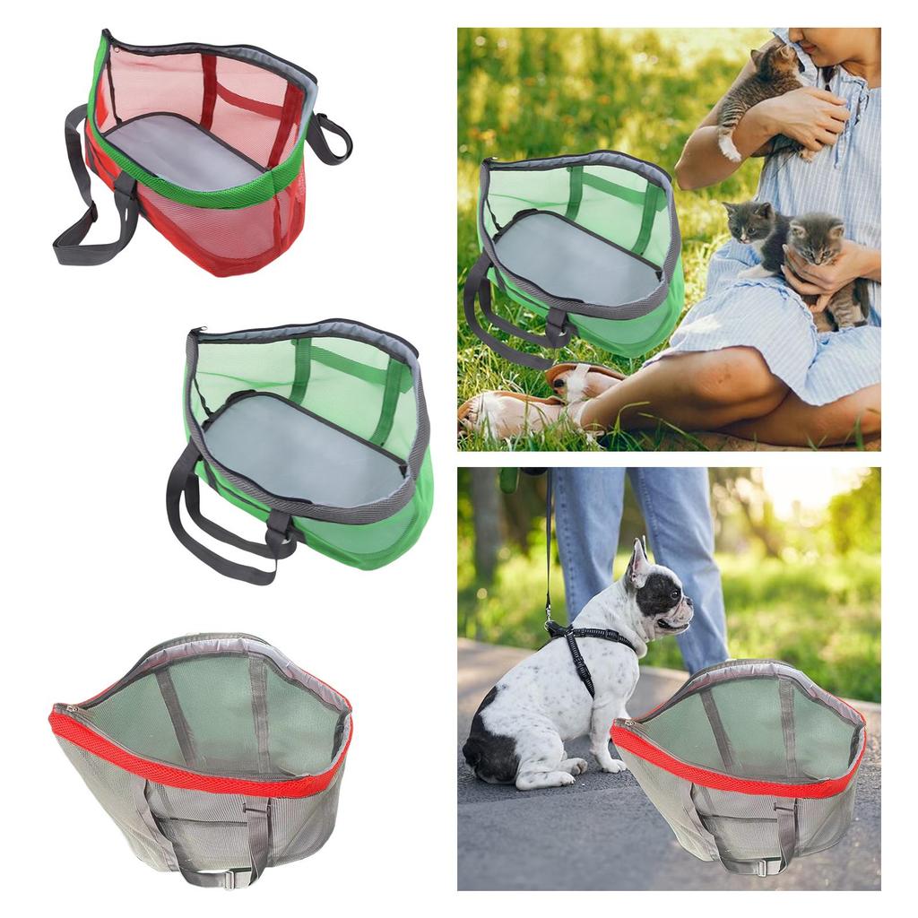 Breathable Dog Purse, Portable Soft Sided Travel Carrier Bag for Small Dogs Cats Outdoor