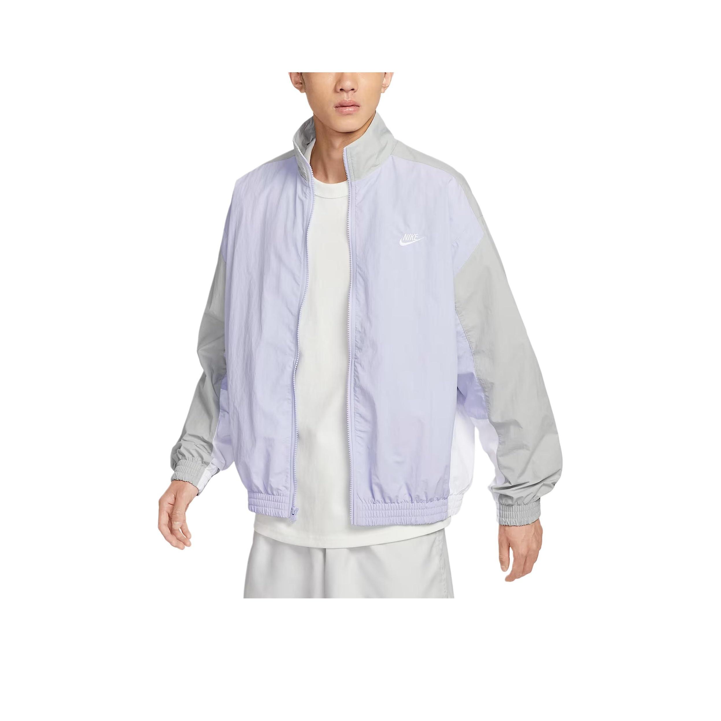 Nike Club Futura Logo Knitted Sports Long Sleeve Jacket Men jackets HQ6110-057 2XL