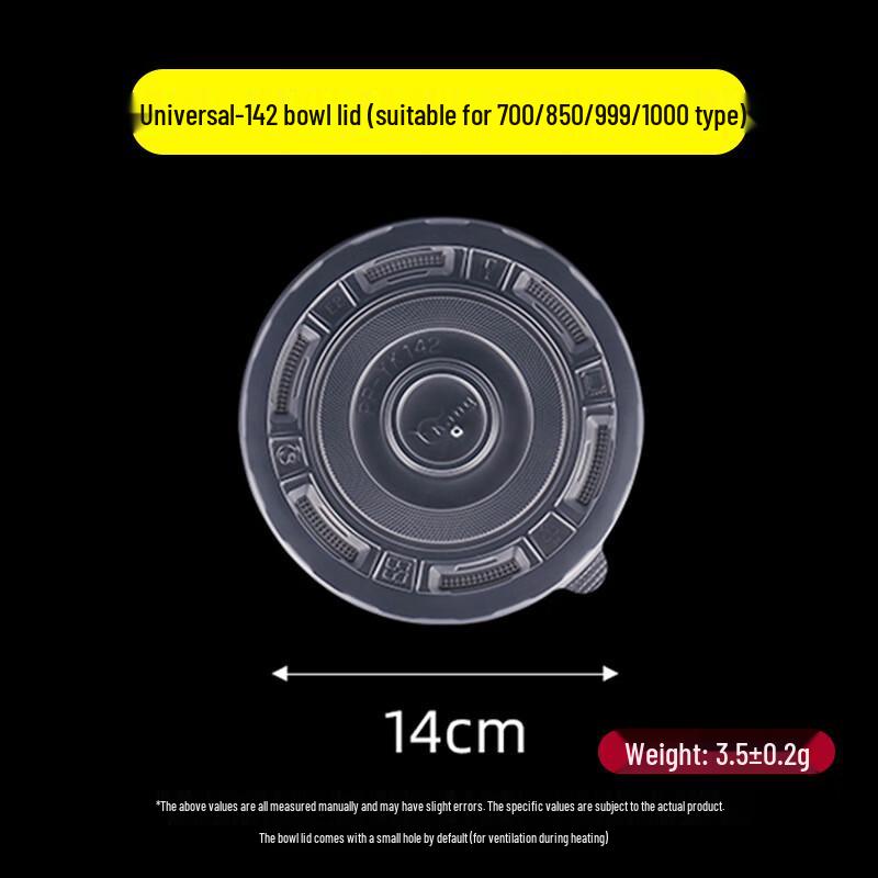 

ZISIZ Disposable Plastic Bowls