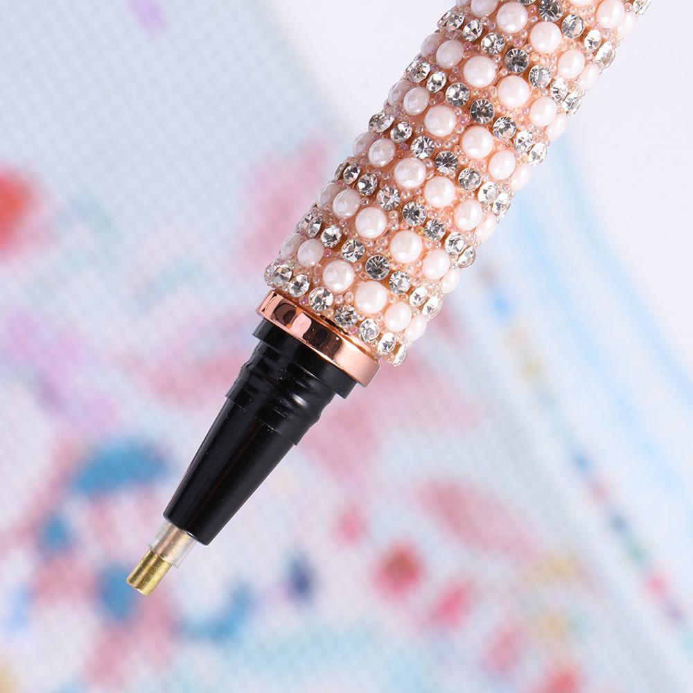 1PcNew Glitter 5D Diamond Painting Pen Sparkle Point Drill Pens Cross Stitch Embroidery DIY Craft Nail Art Diamond Painting Tool