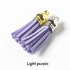 20Pcs/Lot 35mm Leather Tassel for Keychain Straps Jewelry Fiber Fringe Suede Tassel DIY Key Chain Pendants Jewelry Accessories