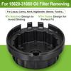 Spurtar Oil Filter Wrench For Toyota Cap Style Oil Filter Removal Tool 64Mm For Lexus, Camry, 4 Runner, RAV4, Tundra, Tacoma, Highlander, Sienna,