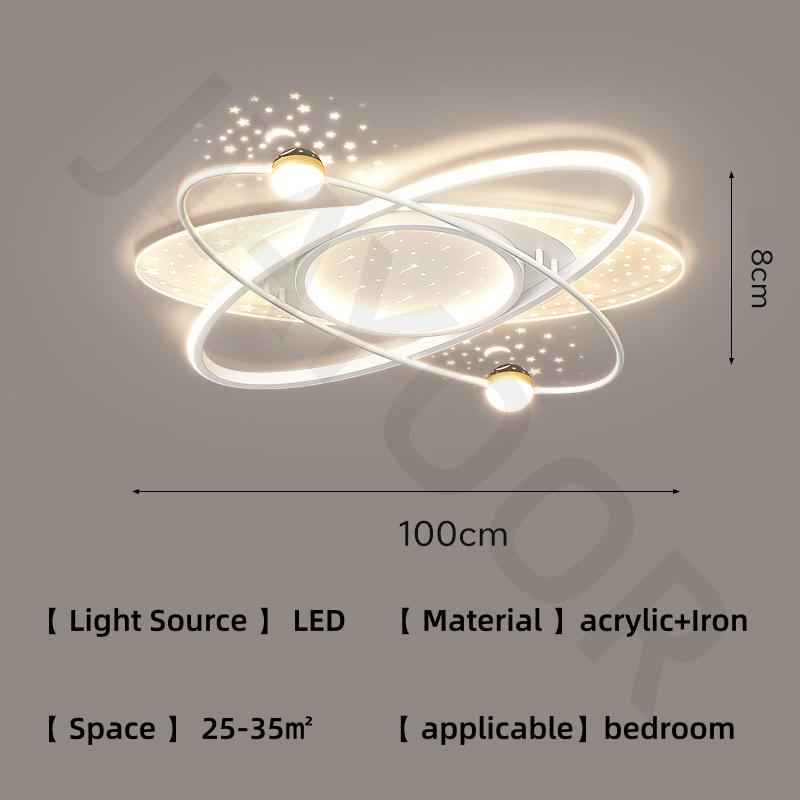 Modern LED Chandelier Light Luxury Starry Sky Home Decor Living Children's Room Bedroom Lamp Indoor Lighting Kids’ Pendant Ligh
