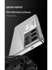 Samsung S25 Ultra Case: Transparent, Ultra-Thin Plated Phantom with Precise Holes & Stand