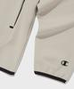 Champion Stretch Interlock Hooded Zip-Up Normal Beige